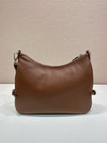 Large Cowhide Leather Shoulder Bag| 1BC288_2CYS_F0BW5_V_OOO