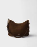 Large Brown Suede Handbag |1BC288_2C4S_F0324_V_OOO