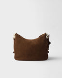 Large Brown Suede Handbag |1BC288_2C4S_F0324_V_OOO