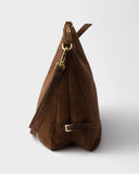 Large Brown Suede Handbag |1BC288_2C4S_F0324_V_OOO