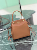 Mini Brown Leather Handbag |1BA496_2C6A_F0046_V_OOO