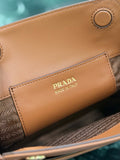 Mini Brown Leather Handbag |1BA496_2C6A_F0046_V_OOO