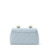 Blue Embossed Calfskin Nano Madeleine Handbag |M29352