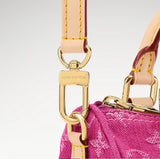 Fuchsia Monogram Denim Mini Pillow Bag |M27603