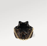 Brown Noé BB Monogram Classic Pattern Sequined Bucket Bag |M26284