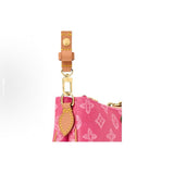 Pochette Liv Handbag, Ribbon Pink, Other Monogram Canvas|M27719