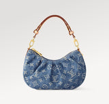 Blue Monogram Jacquard Denim Handbag |M13571