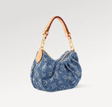 Blue Monogram Jacquard Denim Handbag |M13571