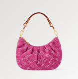 Pochette Valley Fuchsia Monogram Denim Handbag |M28327