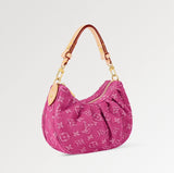 Pochette Valley Fuchsia Monogram Denim Handbag |M28327