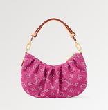 Pochette Valley Fuchsia Monogram Denim Handbag |M28327