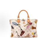 Light Beige Monogram Canvas Speedy 30 Soft Handbag (Getaway Limited Edition)|M29377