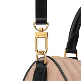 Beige Stripe Fabric Speedy Bandoulière 22 Handbag| M28761
