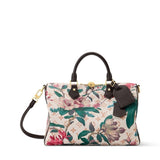 Coated Printed Canvas Speedy Soft 30 Handbag| M29066