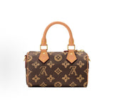 Brown Nano Speedy (Monogram Origine) Mini Handbag |M28322
