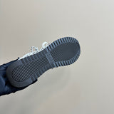 Women's First High-Top Sneakers in White Calfskin and Mesh| KCK431CTF_S19W