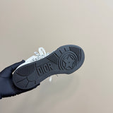 Women's First Series High-Top Sneakers in White Calfskin and Technical Mesh| KCK431CTF_S10W