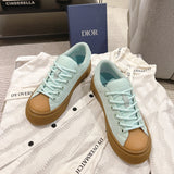 Men's Collaboration B33 Sneakers Mint Green Cotton Canvas Upper| 3SN303ZAM_H613
