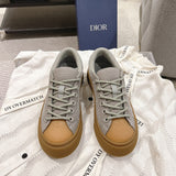 Men's Collaborative B33 Sneakers - Limited Edition Gray Embossed Canvas| 3SN303ZAM_H812