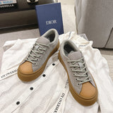 Men's Collaborative B33 Sneakers - Limited Edition Gray Embossed Canvas| 3SN303ZAM_H812