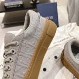 Men's Collaborative B33 Sneakers - Limited Edition Gray Embossed Canvas| 3SN303ZAM_H812