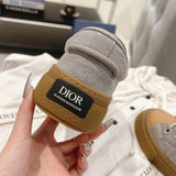 Men's Collaborative B33 Sneakers - Limited Edition Gray Embossed Canvas| 3SN303ZAM_H812