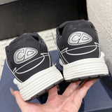 B30 Men's Countdown Sneakers Black Technical Mesh and Black Technical Fabric |3SN279ZMB_H969