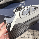 B30 Men's Countdown Sneakers Blue Technical Mesh Fabric with Gray, White, and Black Technical Fabric |3SN279ZRB_H068