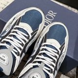 B30 Countdown Sneakers Blue mesh fabric with light blue, gray, and white technical fabric| 3SN279ZRB_H560