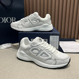 B30 Men's Countdown Sneakers White Mesh and White Technical Fabric |3SN279ZND_H000