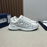 B30 Men's Countdown Sneakers White Mesh and White Technical Fabric |3SN279ZND_H000