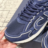 B30 Men's Navy Suede Sneaker |3SN279ZEI-H520
