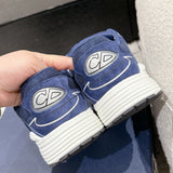 B30 Men's Navy Suede Sneaker |3SN279ZEI-H520