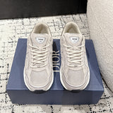 B30 Men's Countdown Sneakers Grey Suede and Technical Mesh |3SN279ZEI H858