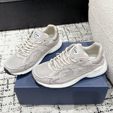 B30 Men's Countdown Sneakers Grey Suede and Technical Mesh |3SN279ZEI H858