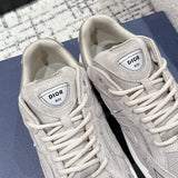 B30 Men's Countdown Sneakers Grey Suede and Technical Mesh |3SN279ZEI H858