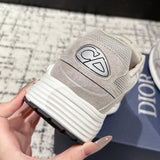 B30 Men's Countdown Sneakers Grey Suede and Technical Mesh |3SN279ZEI H858