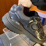 B30 Men's Countdown Sneakers Light Gray Technical Mesh and Gray Glossy Technical Fabric| 3SN279ZEH-H968