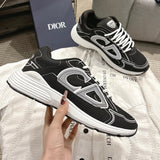 B30 Countdown Men's Sneakers Black Mesh and Black Technical Fabric |3SN279ZMB_H969