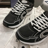 B30 Countdown Men's Sneakers Black Mesh and Black Technical Fabric |3SN279ZMB_H969