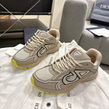 B30 Countdown Sneakers (Men's) Beige Mesh and Beige Technical Fabric |3SN279ZRD_H115