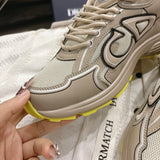 B30 Countdown Sneakers (Men's) Beige Mesh and Beige Technical Fabric |3SN279ZRD_H115