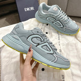 B30 Men's Countdown Sneakers Blue Mesh with Gray, White, and Black Technical Fabric |3SN279ZRD H555