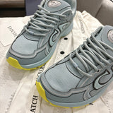 B30 Men's Countdown Sneakers Blue Mesh with Gray, White, and Black Technical Fabric |3SN279ZRD H555