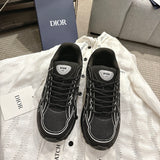 B30 Men's Countdown Sneakers Black Technical Mesh and Black Technical Fabric |3SN279ZMB_H969