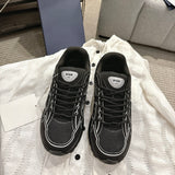 B30 Men's Countdown Sneakers Black Technical Mesh and Black Technical Fabric |3SN279ZMB_H969