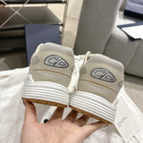 B30 Men's Countdown Sneakers Cream Technical Mesh and Cream Technical Fabric |3SN279ZMA_H161