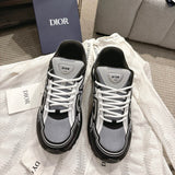 B30 Men's Countdown Sneakers Gray Mesh and Gray Technical Fabric |3SN279ZRD_H800