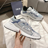 B30 Men's Countdown Sneaker Light Blue Technical Mesh with Blue, Gray, and White Technical Fabric 3SN279ZRB_H859