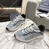 B30 Men's Countdown Sneaker Light Blue Technical Mesh with Blue, Gray, and White Technical Fabric 3SN279ZRB_H859